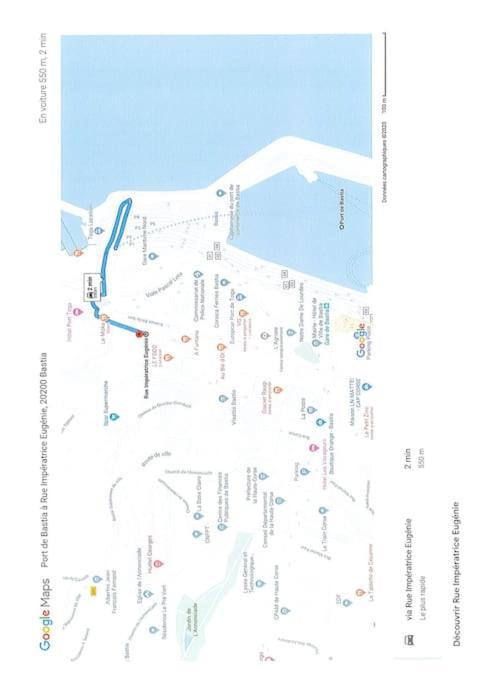 Appartement Centre-Bastia A Une Minute A Pied Du Port מראה חיצוני תמונה